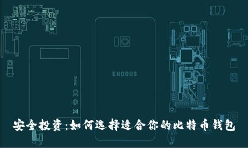 安全投资：如何选择适合你的比特币钱包